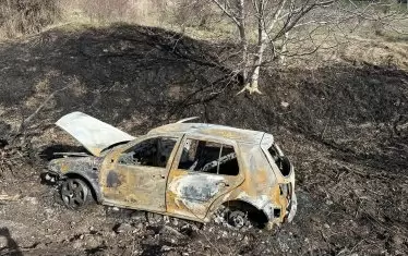 Спецполицай отказа проба след ПТП, а колата му мистериозно изгоря