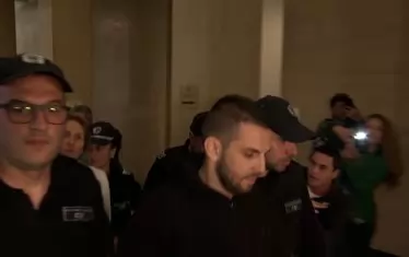 Задържаният Стефан Димитров за кратко влезе в болница