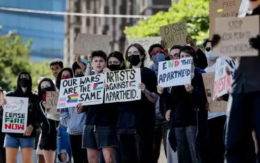 В САЩ са арестувани 1300 студенти в пропалестинските протести