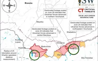 Украйна си върна позиции на север от Харков