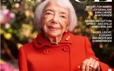 102-годишна оцеляла от Холокоста украси корица на "Вог"