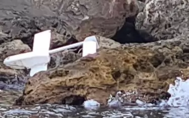 Военните извлякоха дрона край Камен бряг