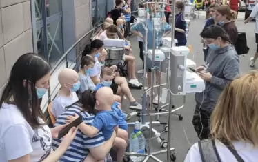 България предложи помощ на деца от ударената киевска болница