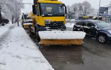 И настоящият сняг доведе до проблеми с тока