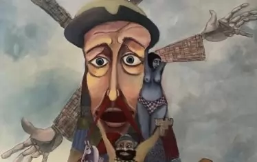 Зуека представя в 20 картини своя Дон Кихот в София