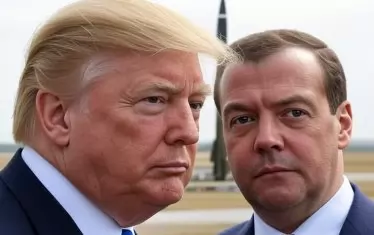 Тръмп заплаши Медведев с две атомни подводници