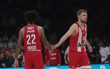 Везенков не спаси "Олимпиакос" в Милано