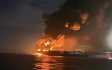 Украински морски дрон удари отново танкера "Вират"