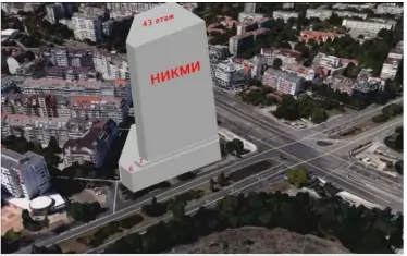 Няма да има 150-метров небостъргач на бул. "България"