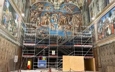 Почистват „Страшния съд“ на Микеланджело